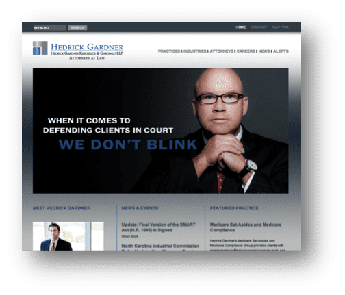 website legal marketing online
