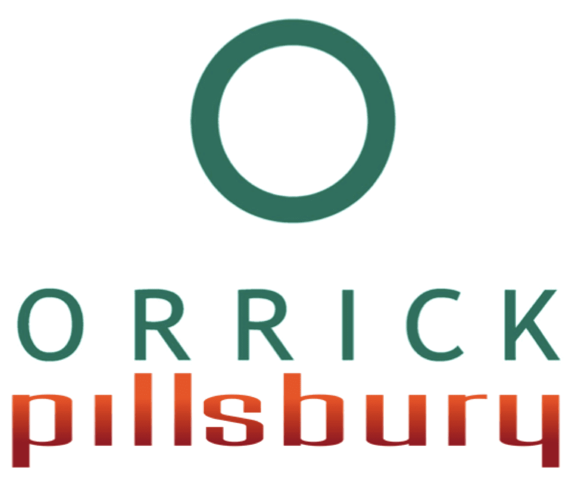 Orrick Pillsbury logo Fishman Marketing