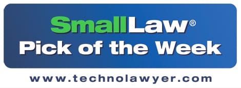 SmallLaw pick of the week