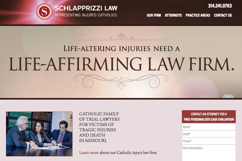 Schlapprizzi Law - website AFFIRMING
