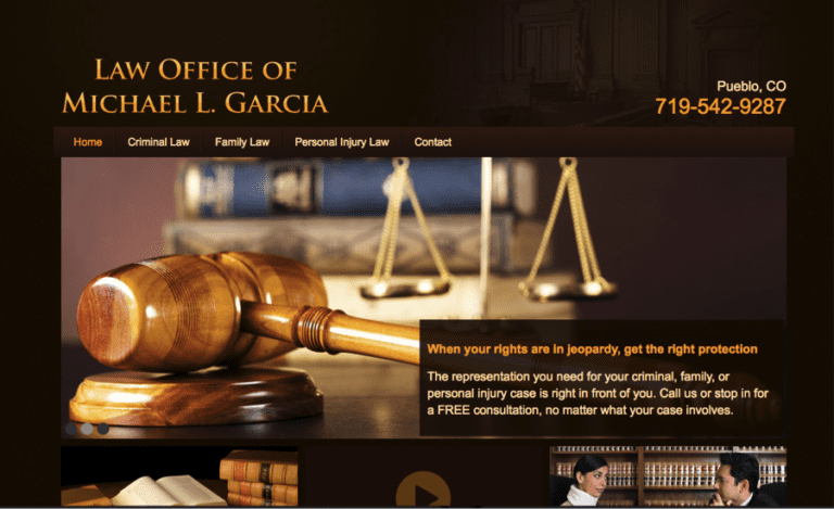 Law firm, Website
