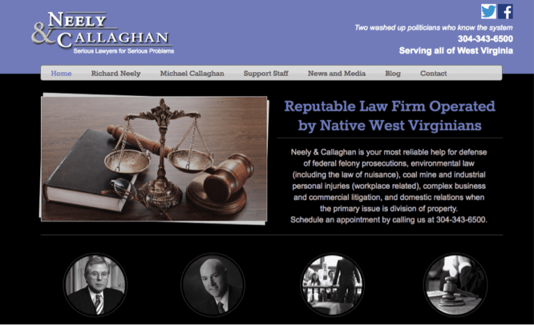 Lawyer, Firm Site