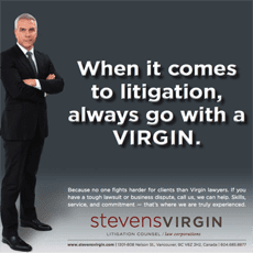 Virgin litigators are the most experienced.