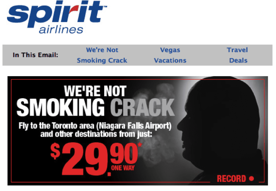 The Worst Airline Promotion Ever