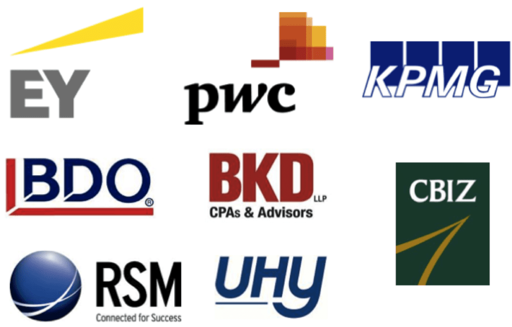 Initials logos LARGEST Accounting firms copy