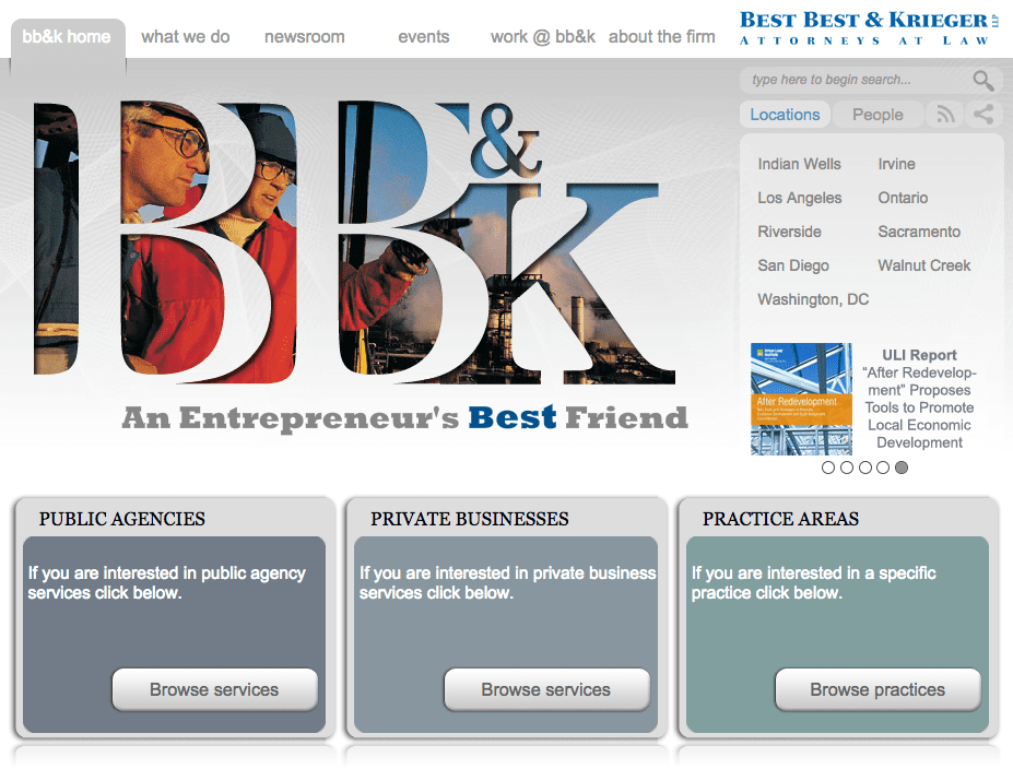 BBK Best website home page  Entrepreneur