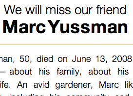Obituaries. Lawyers? THIS is how to handle the death of one of your people.