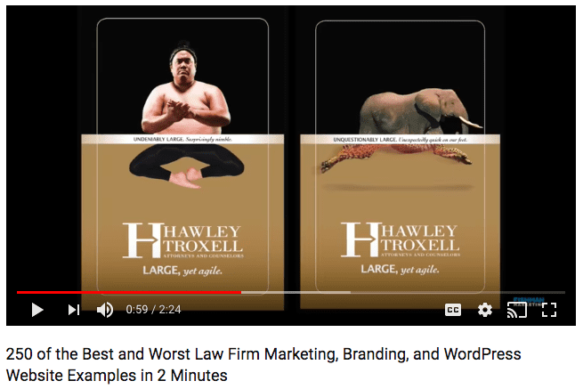 “There Are A Whole Lot Of Terrible Law Firm Websites.”